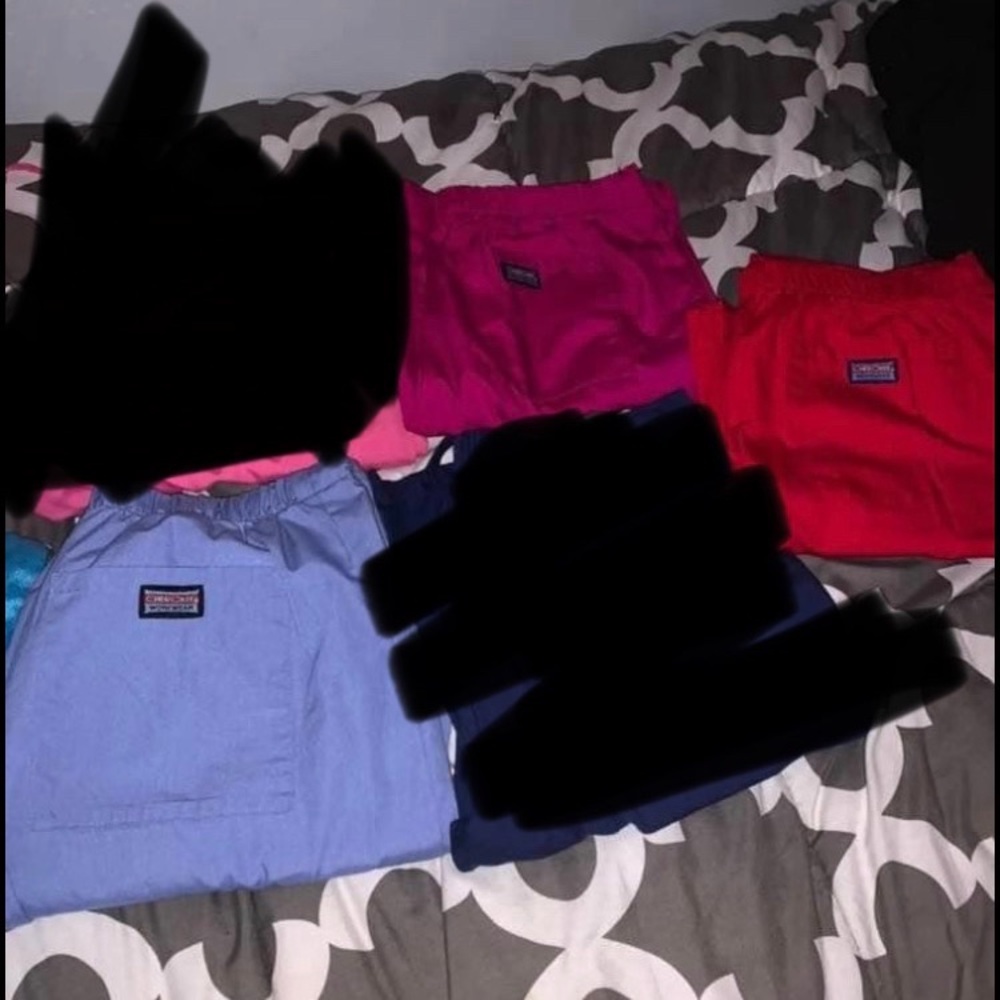 Lot of scrubs